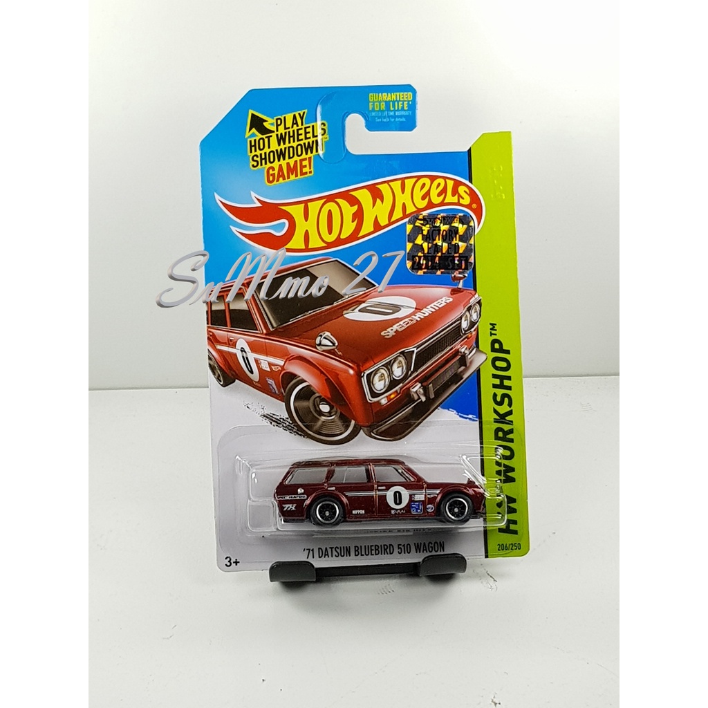 hotwheels 71 datsun bluebird 510 wagon THS FS 2014