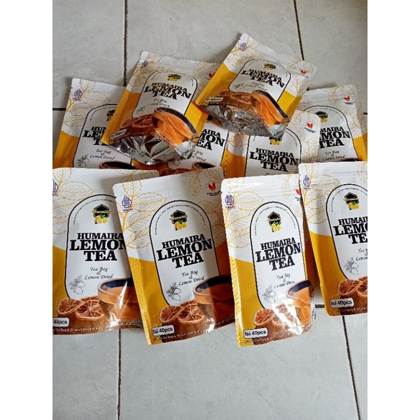 

Lemon tea humairan original teh pelangsing paket 3pcs