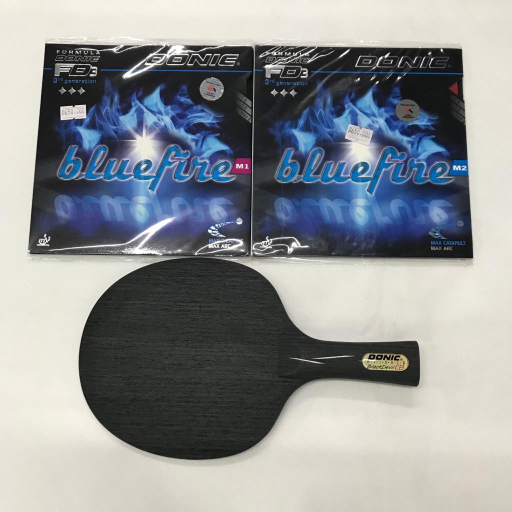 DONIC - Bat Pingpong Donic Black Devil Profesional Set