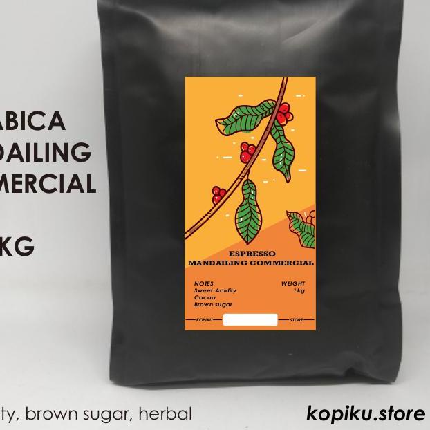 

➤ Kopi Arabika Mandailing 1kg | Roasted Commercial Espresso ♪