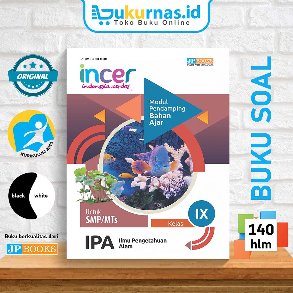 Buku Pendamping IPA SMP Kelas 9 LKS Incer
