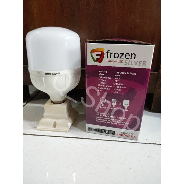 Lampu LED FROZEN SILVER 40 watt  SNI