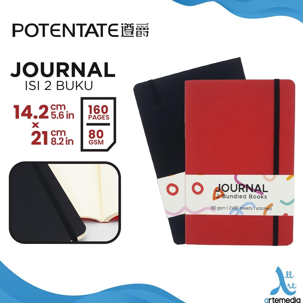 

Buku Sketsa Potentate Travel Journal 14,2x21cm Stitch Bound Sketchbook