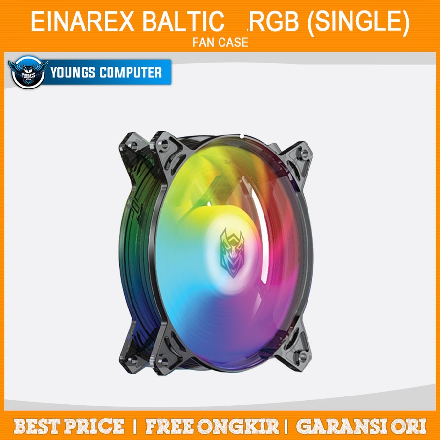 Fan Case EINAREX BALTIC FAN 12cm RGB SINGLE FAN (4pin Molex)