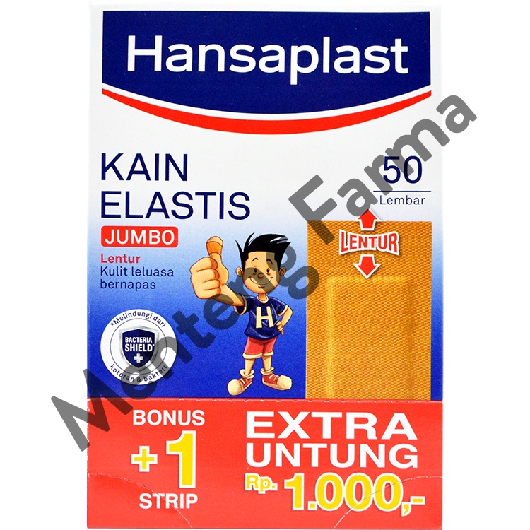 Hansaplast Jumbo - Dus Isi 50 Lembar