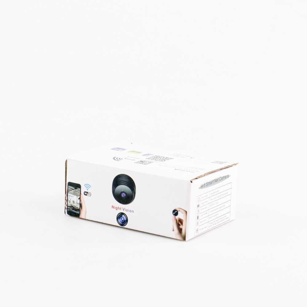 Taffware Mini WiFi IP Camera CCTV Wide Angle Nightvision 1080P - A9NV - Black