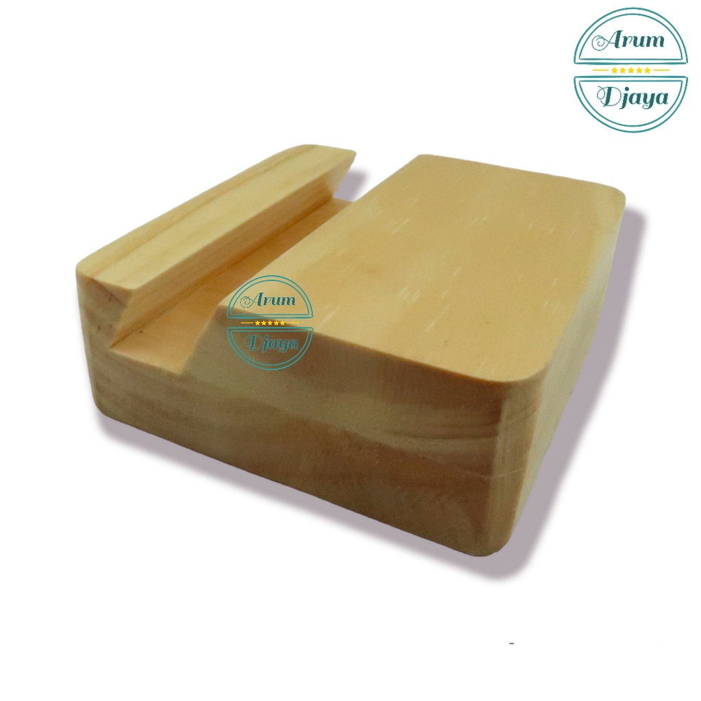 Stand Hp Kayu Stand Hp Display Hp Kayu Tempat Pajangan Hp Dudukan Hp Hp Holder Wooden Handphone Holder