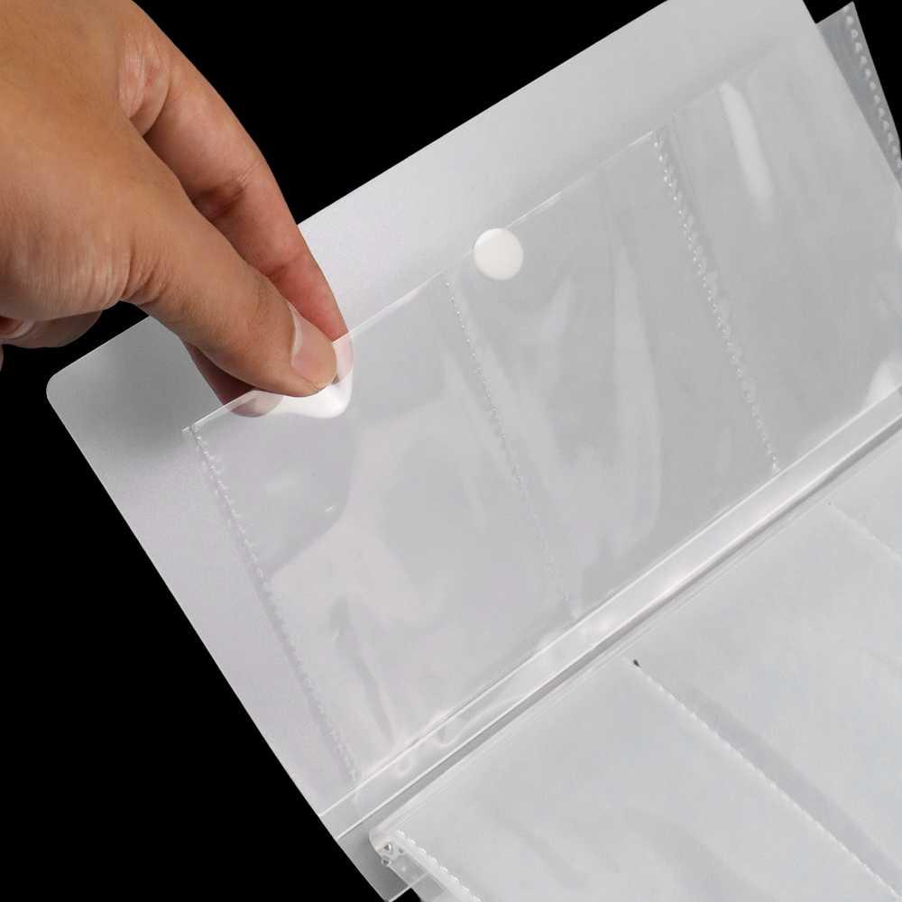 Tempat Aksesoris Perhiasan Plastik Zipper Anti Oksidasi 42 Slots - LI24 - Transparent