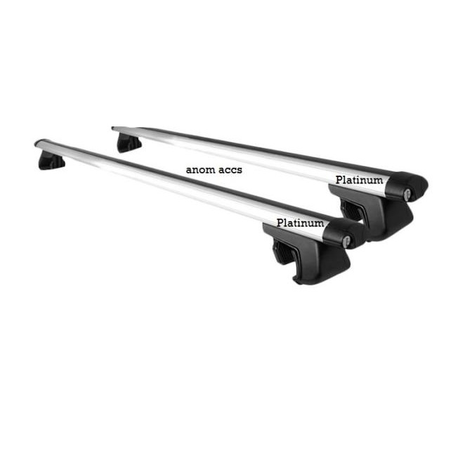 Roof Rack Platinum (Paket Rak Platinum & Cross Bar Jepit Roof Rail)