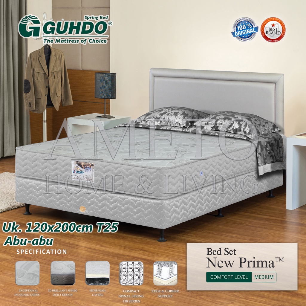 Guhdo Springbed New Prima 120x200 Prospine Style Full Set