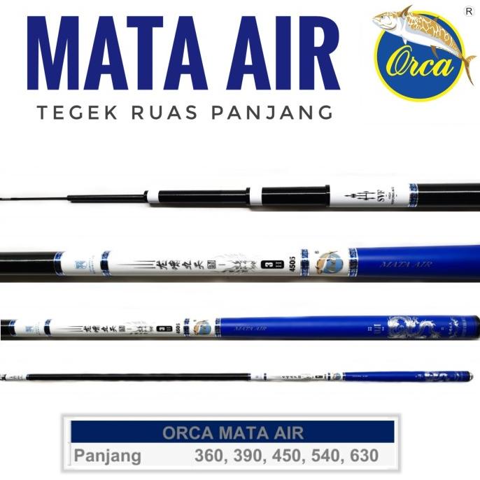 Orchid Fishing || Tegek Orca Mata Air Panjang 450 | 540 | 630