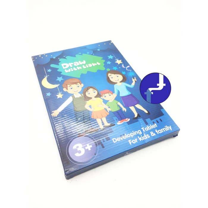 mainan anak  Mainan Anak Mainan Edukasi Papan Tulis Anak Draw With Light Fun Toys(L7G5) mainan anak 