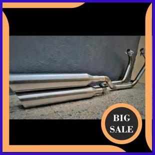 Knalpot Racing Double Titan Full System Benelli Patagonian Eagle 250 - PE250 1M4R23 limited stock