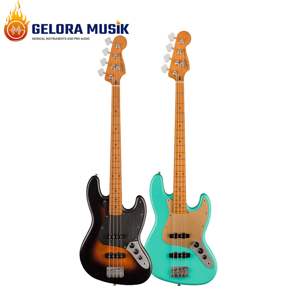 Gitar Bass Elektrik Squier 40th Anniversary Vintage Edition Jazz