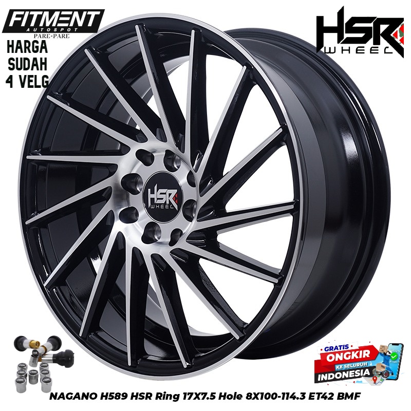 READY STOCK VELG MOBIL TAMPIL SANGAR RING 17 HOLE 5 PCD 114,3 FREE ONGKIR