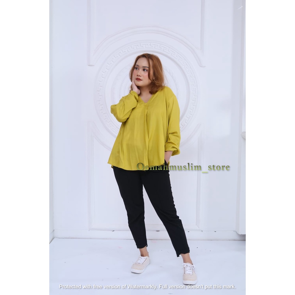 BLOUSE RAYON POLOS BY OEMAH MUSLIM