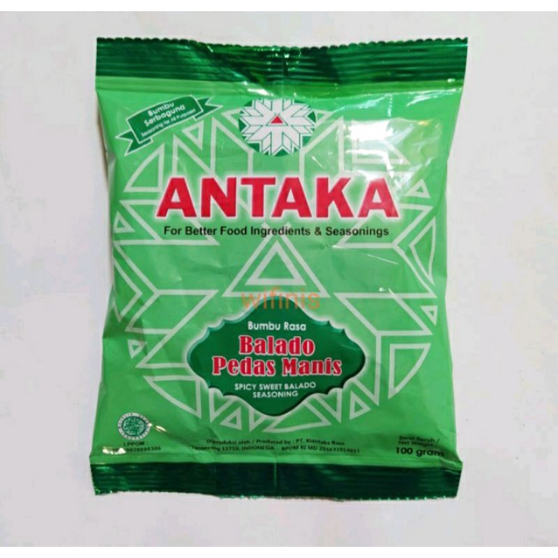 

antaka balado pedas manis 100gr