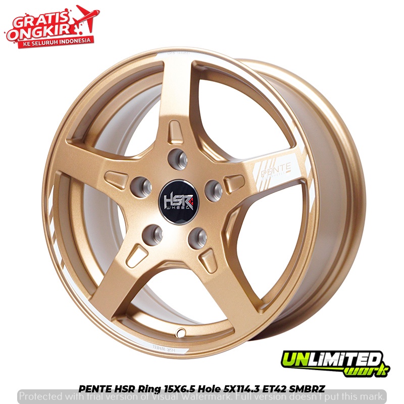 velg mobil rush terios Wuling Almaz Cortez ring 15 hsr pente