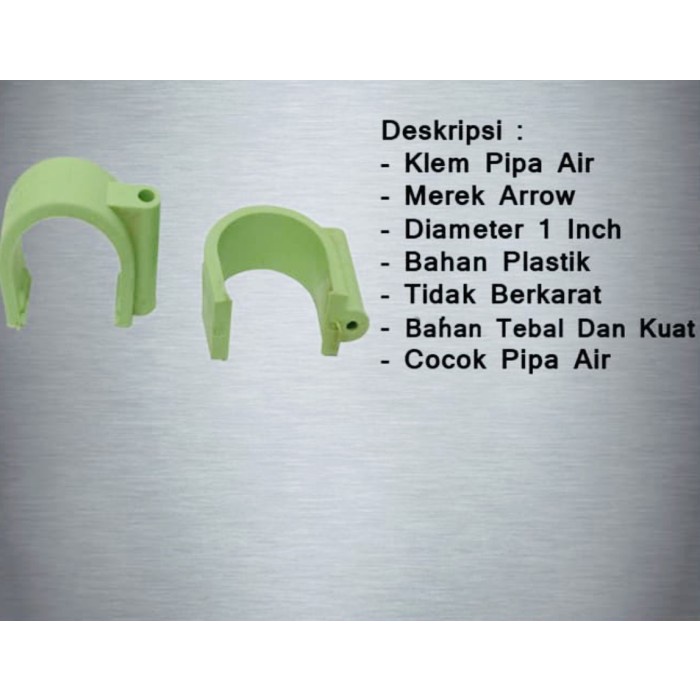 Terlaris Klem Pipa Pvc 1" Inch