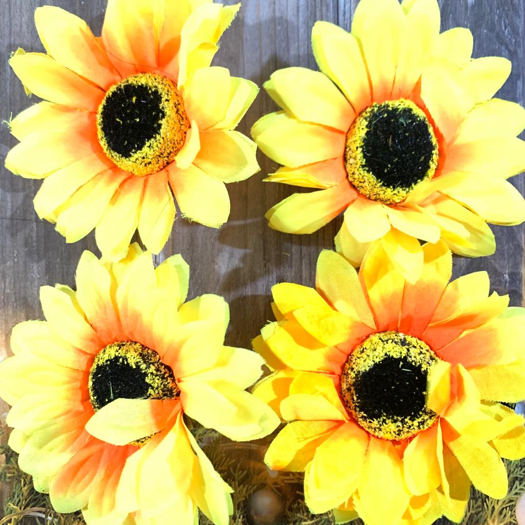 IKAT RAMBUT BUNGA MODEL MATAHARI