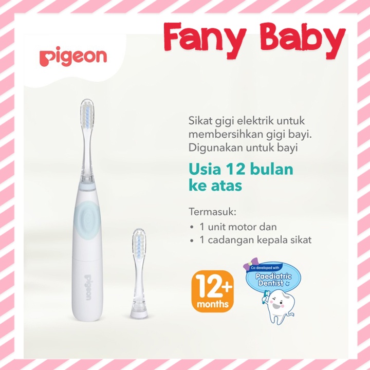 PIGEON ELECTRIC FINISHING TOOTHBRUSH 1 SET