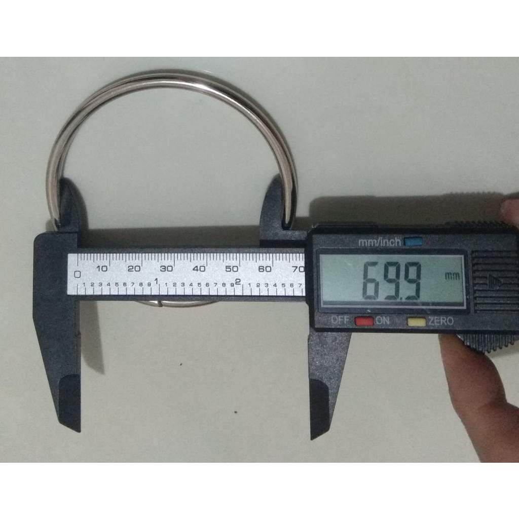 Ring O bulat besar 5cm dan 7 cm tebal 0,45 cm Premium Import kuat kokoh cocok untuk gorden korden go