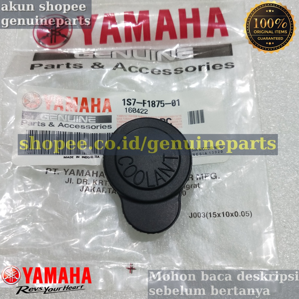 KARET TUTUP TANGKI TABUNG AIR RADIATOR WR155 WR 155 ORIGINAL ASLI YAMAHA
