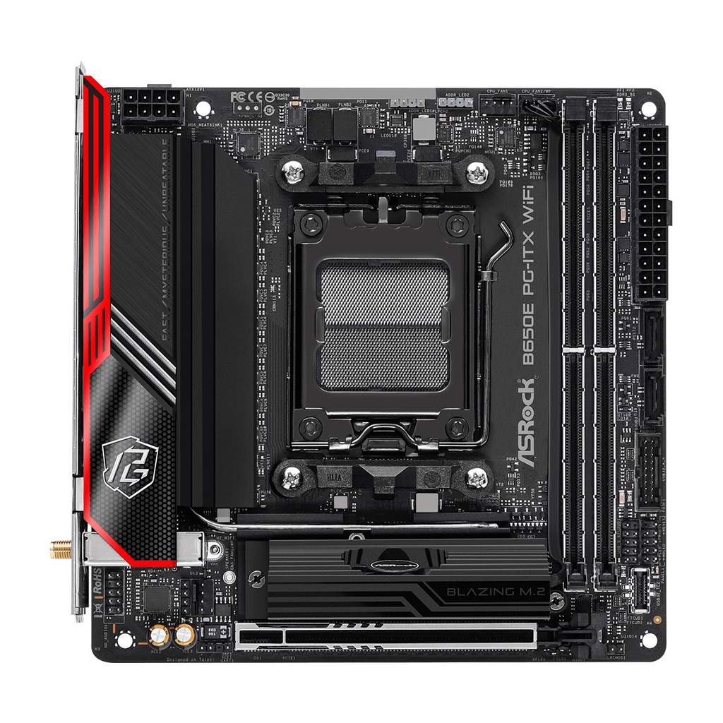 ASROCK B650E PG-ITX WIFI | MOTHERBOARD AMD B650 AM5 DDR5 M ITX