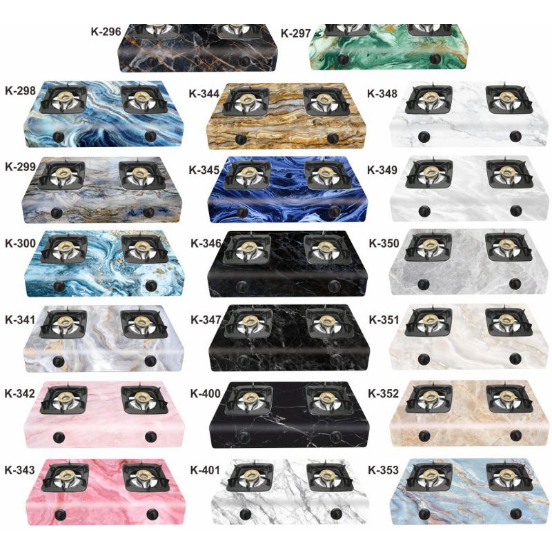 stiker kompor gas 2 tungku