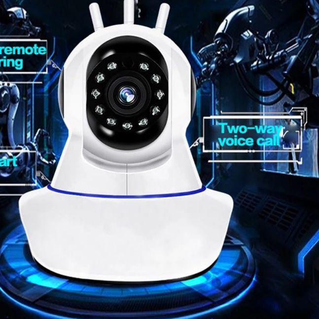 ☉ V380pro IP Camera CCTV Wireless Wifi 3 antena ➽