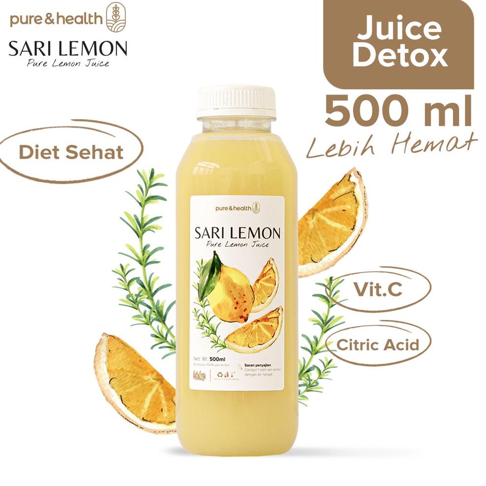 

9.9 BRANDS FESTIVAL Sari Lemon Fresh 500ml Pure Lemon Juice Detox Diet Natural Healthy Drink