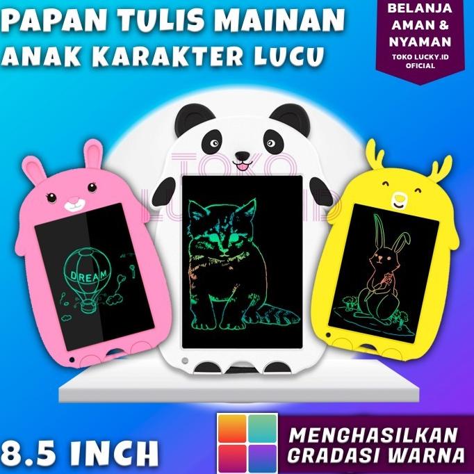 

Papan Tulis Mainan Anak Karakter Tablet LCD Writing Belajar Menulis
