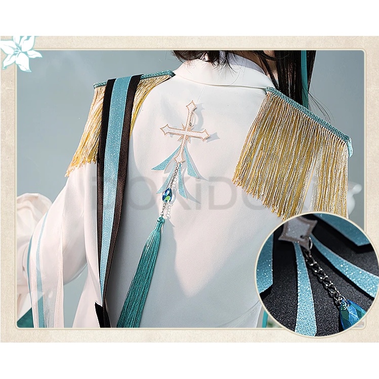 Game Genshin Impact Venti Cosplay Costume Nameless Bard Cosplay Doujin Costume Shounen Venti Cosplay