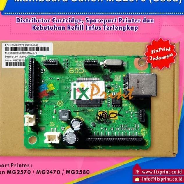 ◘ Original Mainboard Printer Canon MG2570 MG2570S MG-2570S Logic Board MG-2570 Motherboard MG2570s ◊