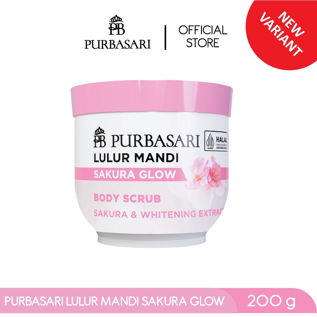 Purbasari Lulur Mandi Body Scrub (200gr)