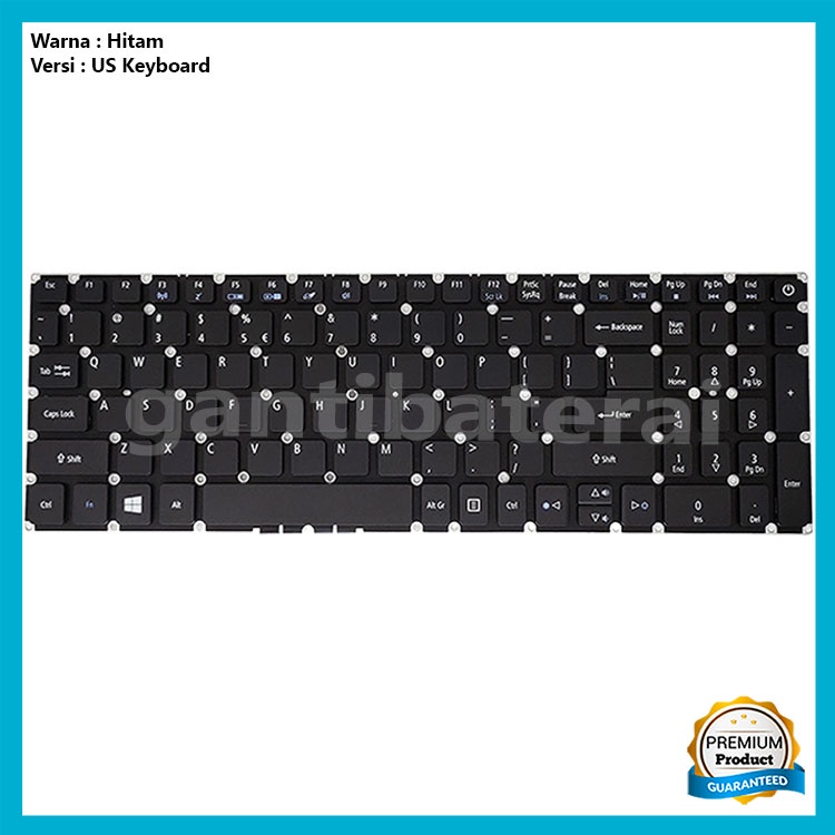 Keyboard Acer 3 A315-21 A315-41 A315-31 A315-51 A315-53 E5-573