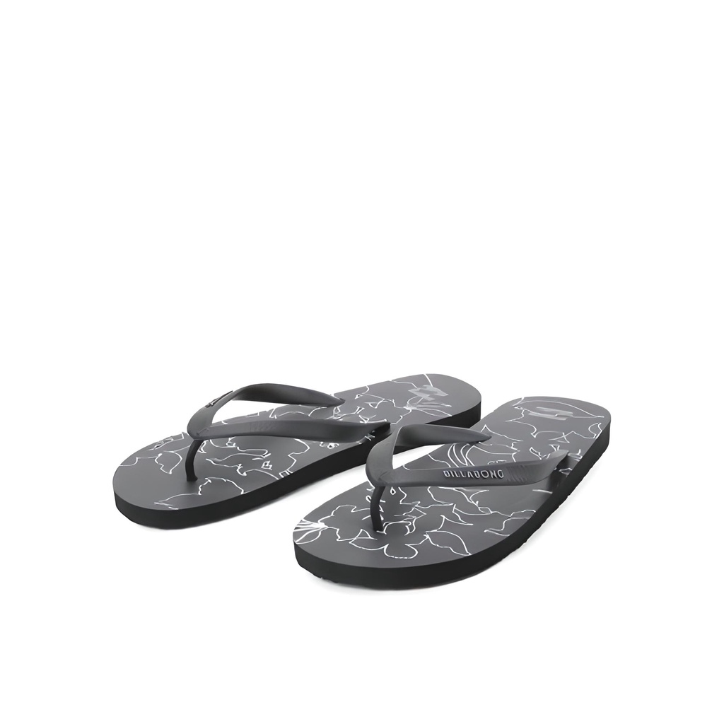 SANDAL BILLABONG TIDES THONG BLACK WHITE