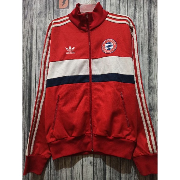 Tracktop adidas bayern munchen stripes