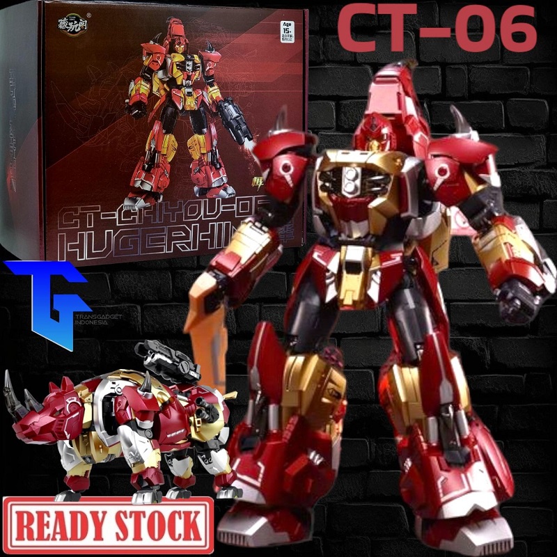 Cang Toys Chiyou CT-06 Hugerhino - Combiner Predaking Headstrong