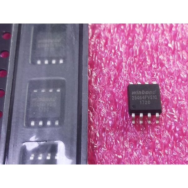 Ic - Flash - Memori - Winbond - 25Q64Fvsig Terbaru Murah Bagus