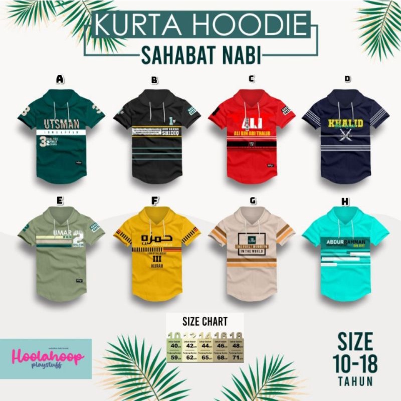 kurta hoodie sahabat nabi