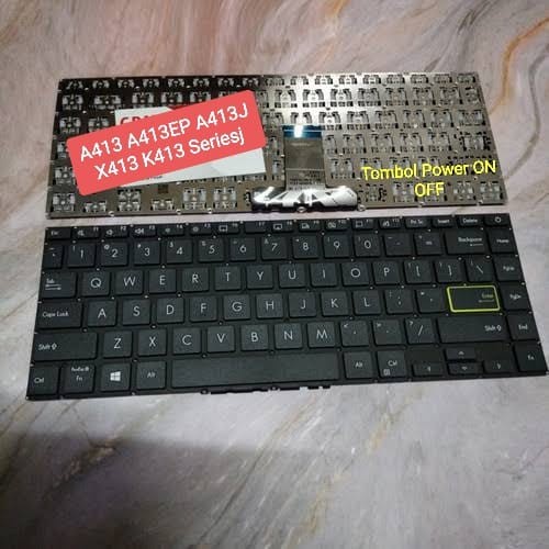 Keyboard Asus Vivobook X413 A413 A413EP A413J K413 M413 S413 Hitam