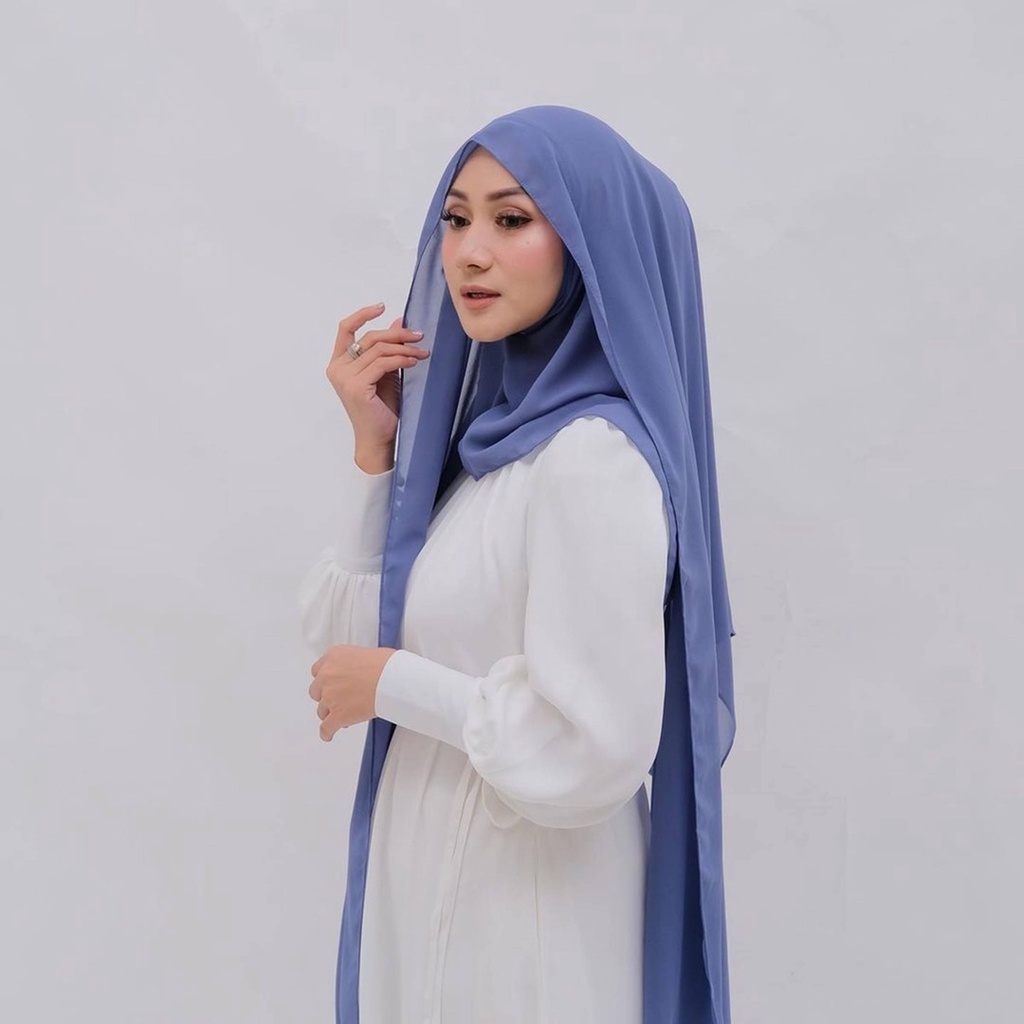 Pashmina Oval 3in1 Inner Instan Babydoll 180x75cm