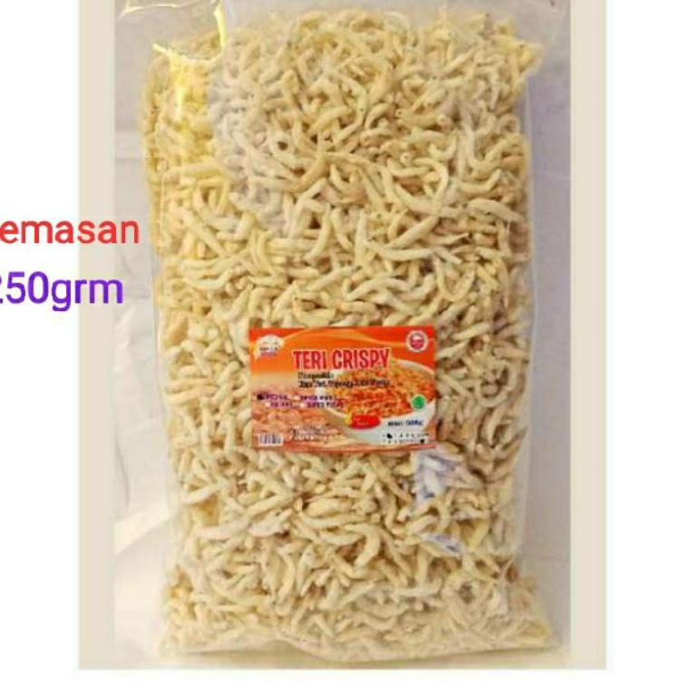 

MEN SALE Teri Crispy +250g Kualitas Super-Teri Krispi sintamel- lauk Teri Crspy