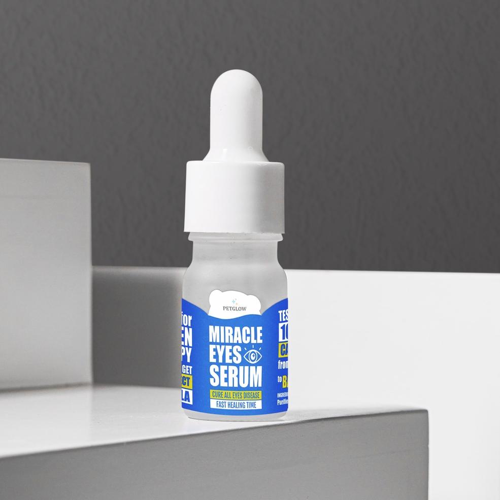 NEW STOCK Petglow Miracle Crystal Eyes Serum MCES  Tetes Mata Kucing Belekan Iritasi Pembersih Mata 