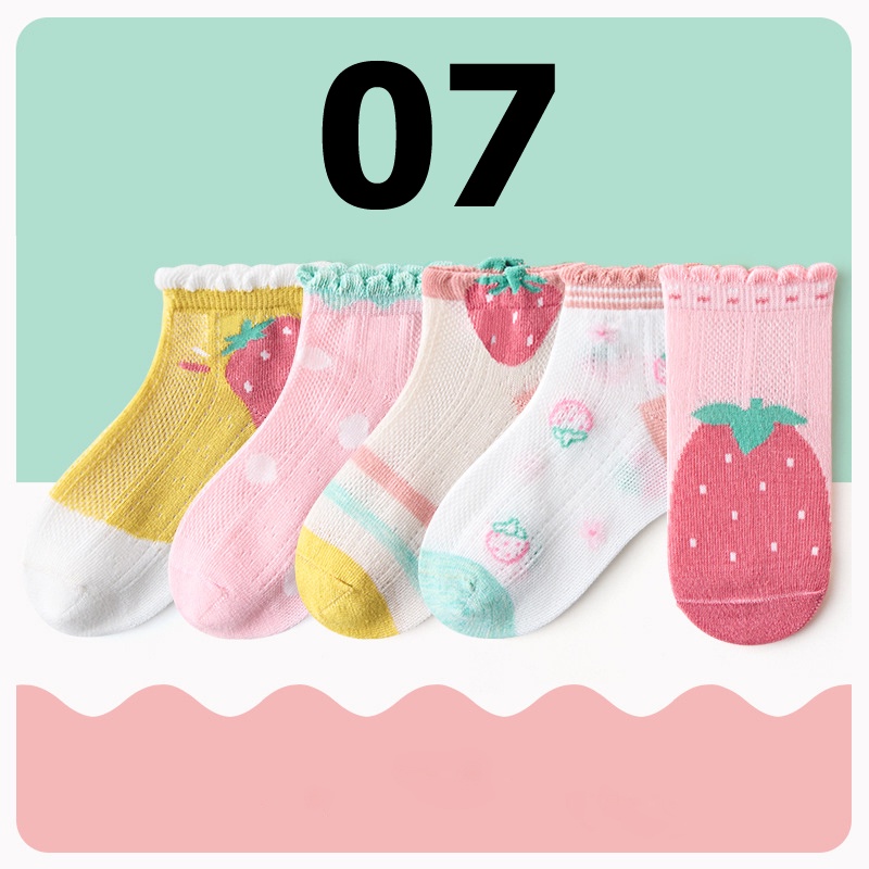 PROMO 12.12 PUNCAK Okaybaby B264 Kaos Kaki Anak Perempuan (Harga Tercantum Itu Per 1 Pasang) Motif Terbaru Karakte Lucu 1-9 Tahun