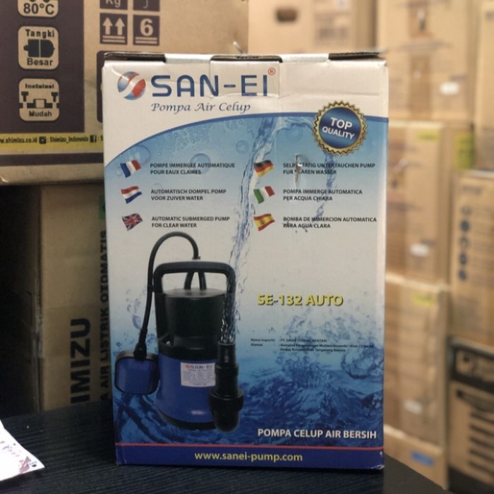 MESIN POMPA AIR KURAS/ POMPA CELUP OTOMATIS SAN EI SE 132 #ORIGINAL