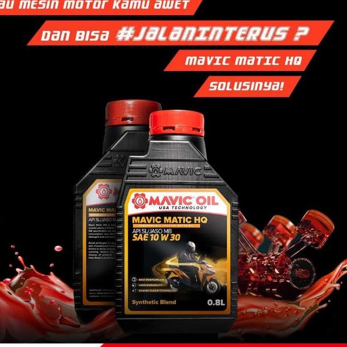 ✨ Mavic oil Matic 800 ml murah