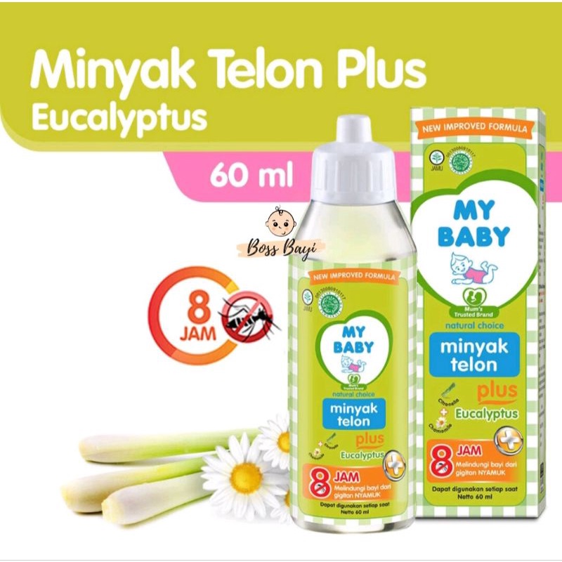 MY BABY - Minyak Telon Plus 60ml, 90ml, 150ml