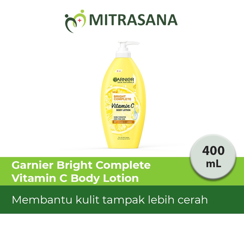 Garnier Bright Complete Brightening Serum Milk UV Body Lotion 400ml